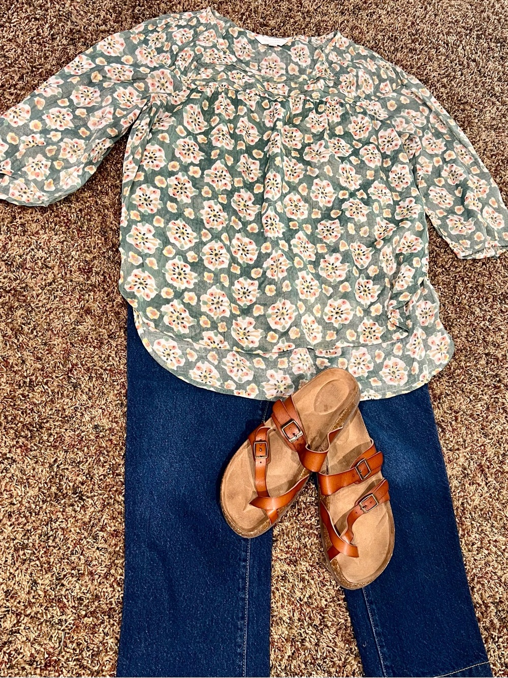 LC Lauren Conrad blouse Large - Picture 1 of 7